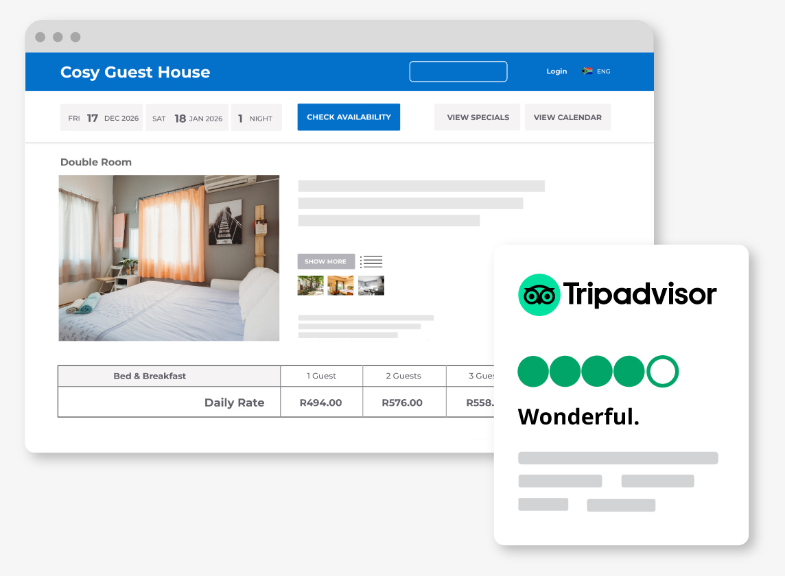 TripAdvisor on NightsBridge