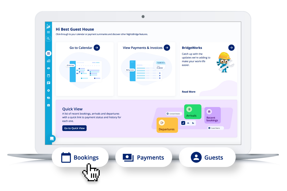 Easy to use front desk software